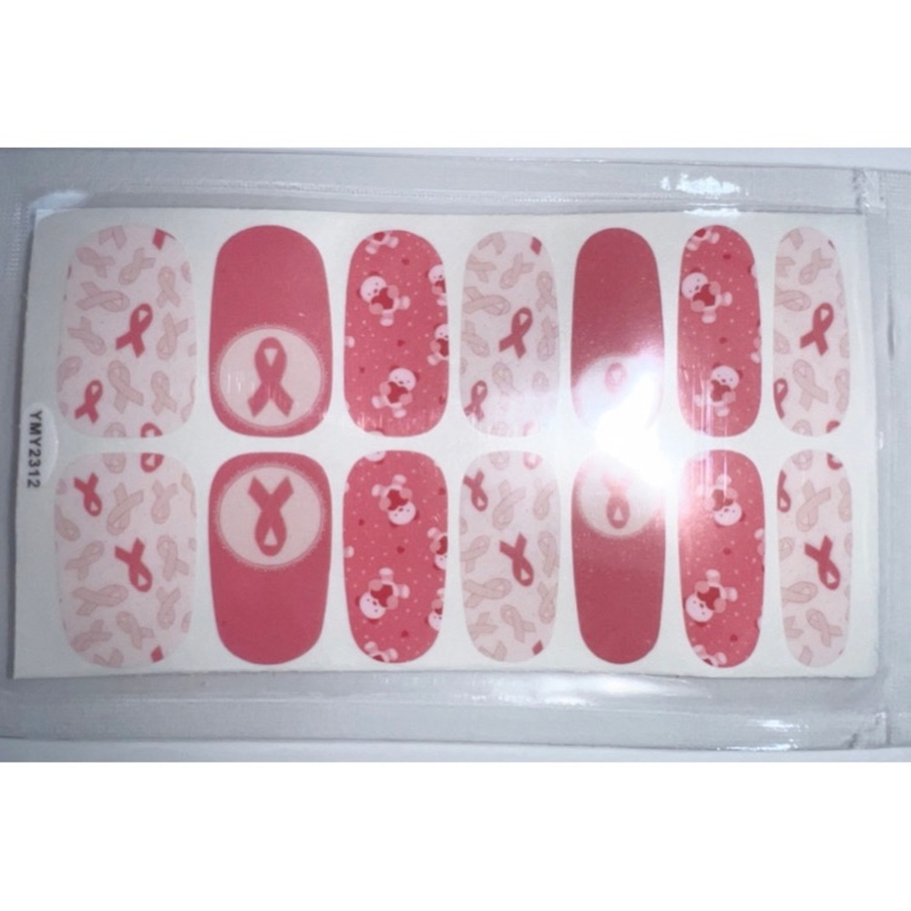 $2 New breast cancer sticker wraps. $2 WITH ANY $10 ORDER OR MORE - Picture 7 of 16